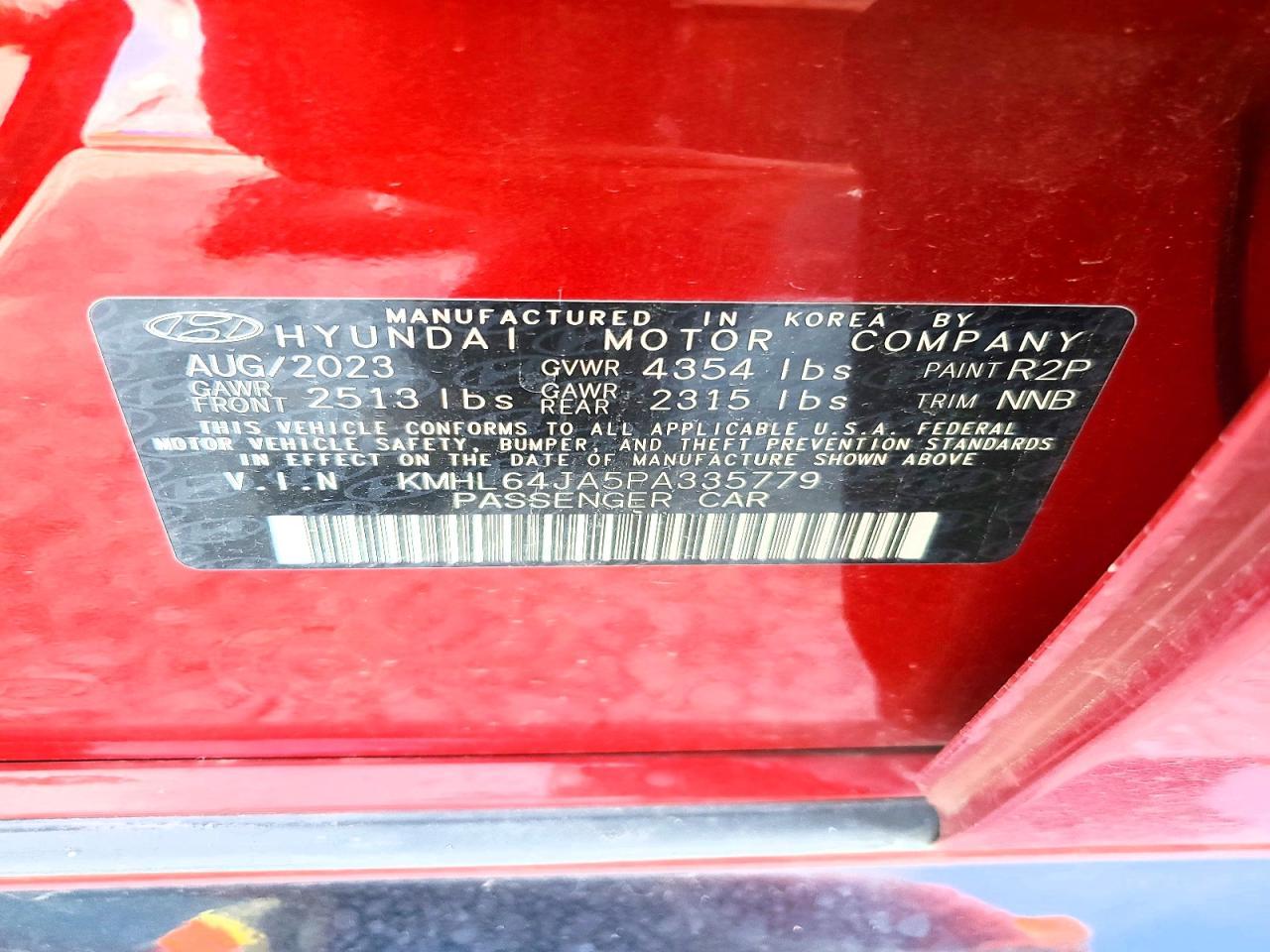 2023 Hyundai Sonata Sel - zdjęcie 12