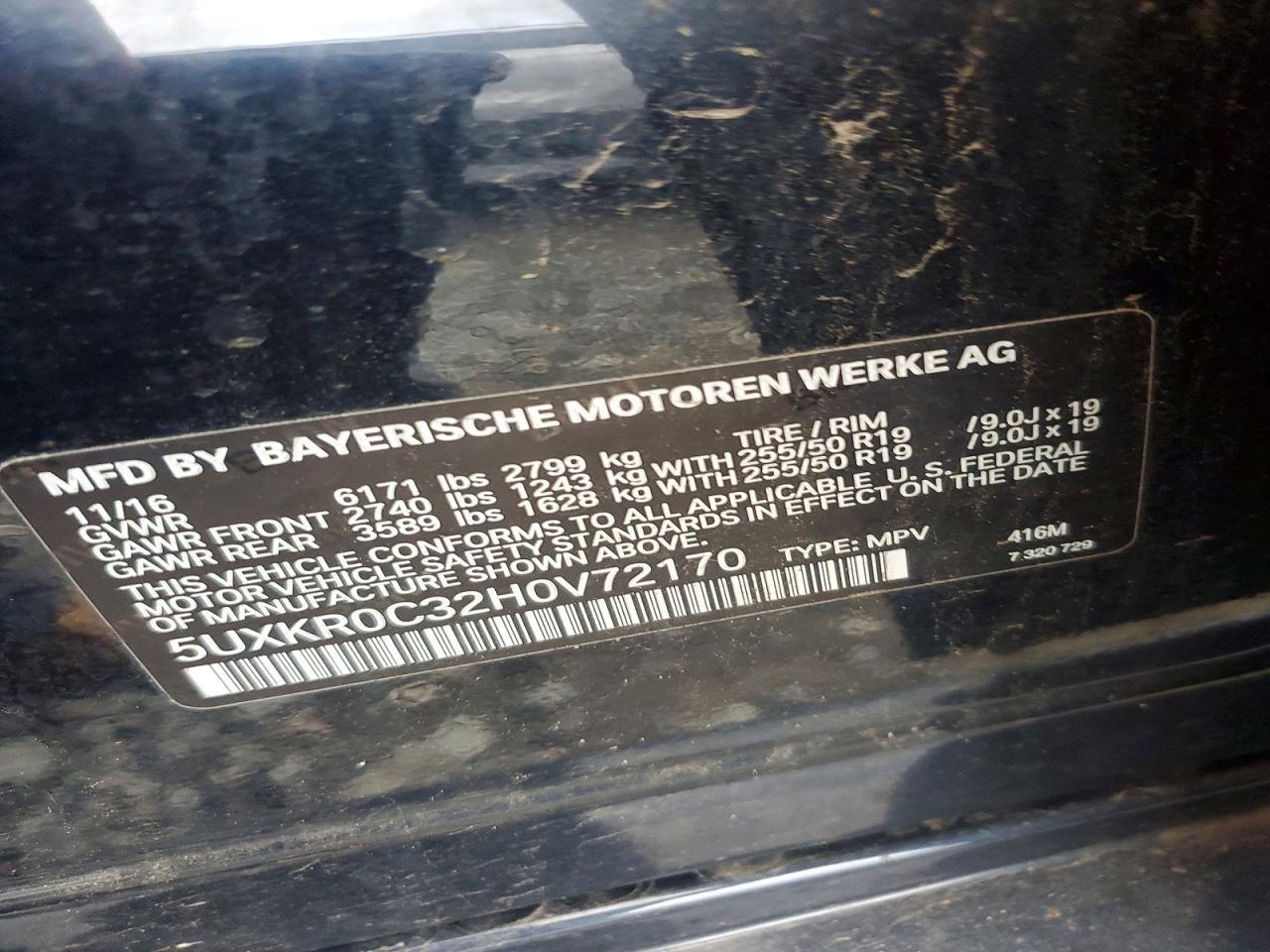 2017 BMW X5 xDrive35I - zdjęcie 13