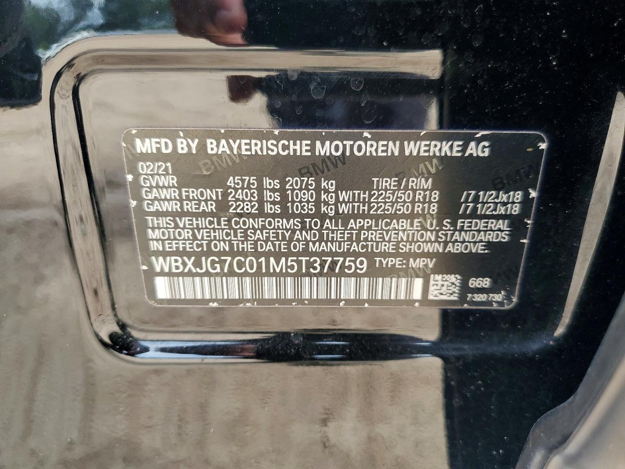 2021 BMW X1 Sdrive28I - zdjęcie 13