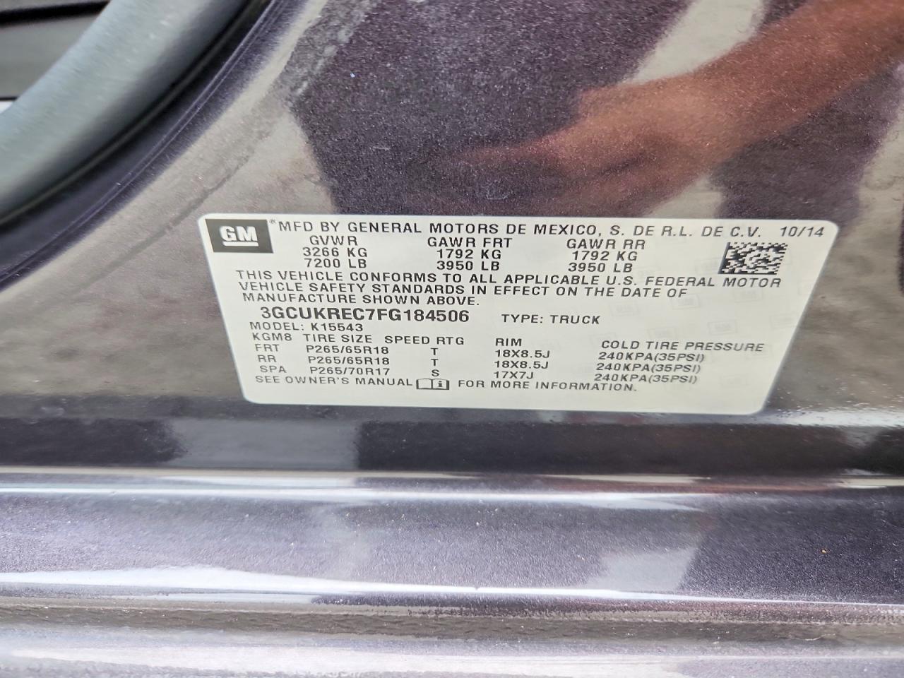 2015 Chevrolet Silverado K1500 Lt - zdjęcie 12