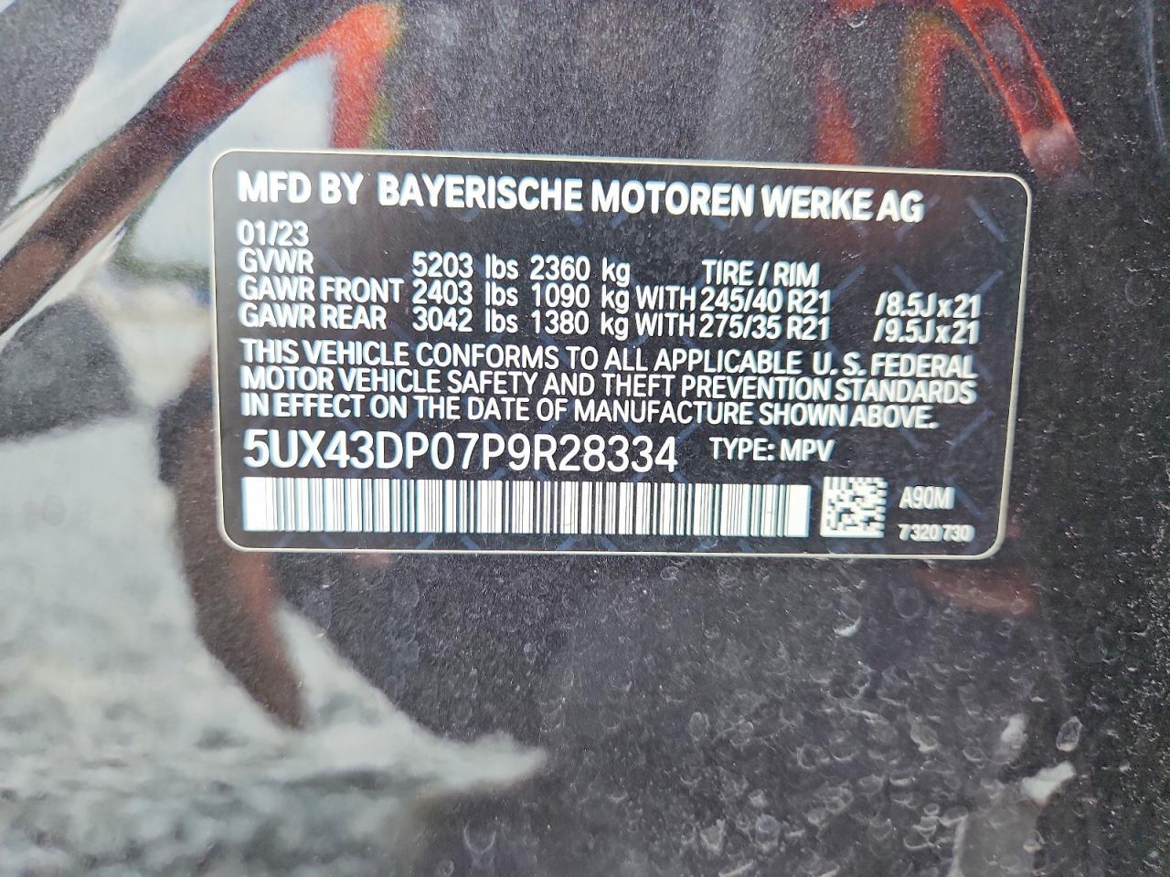 2023 BMW X3 Sdrive30I - zdjęcie 14