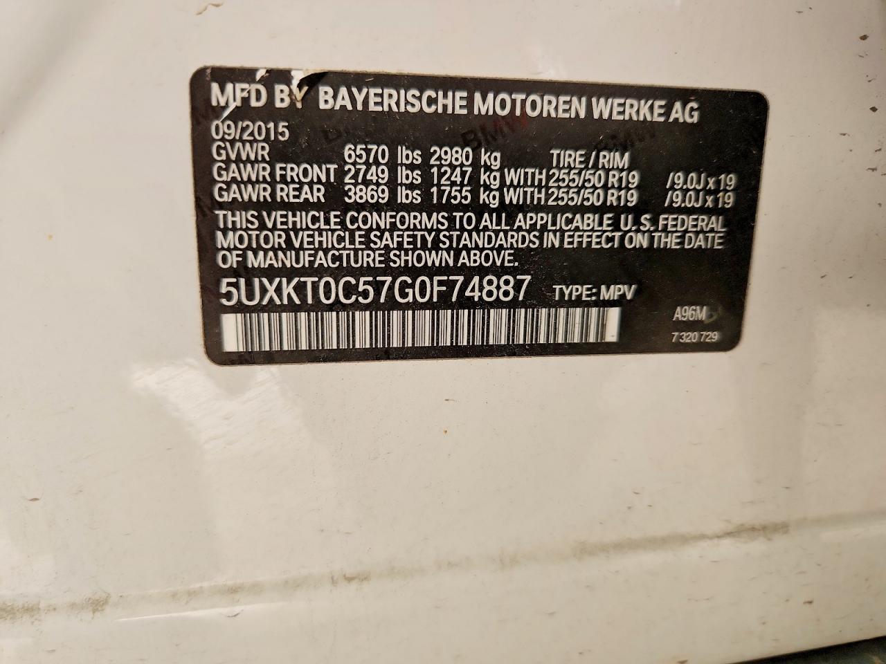 2016 BMW X5 Xdr40E - zdjęcie 13