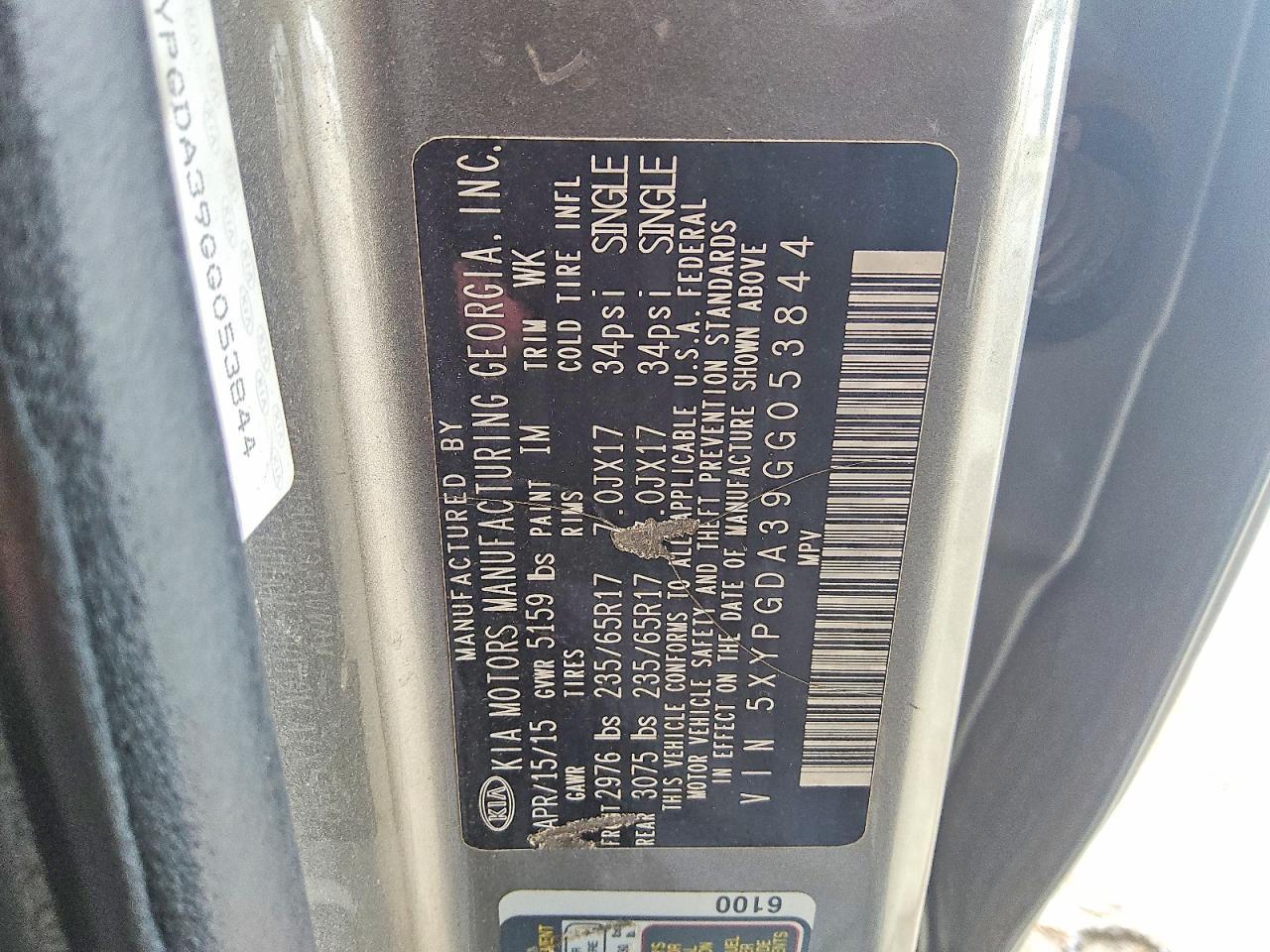 2016 Kia Sorento Lx - zdjęcie 13