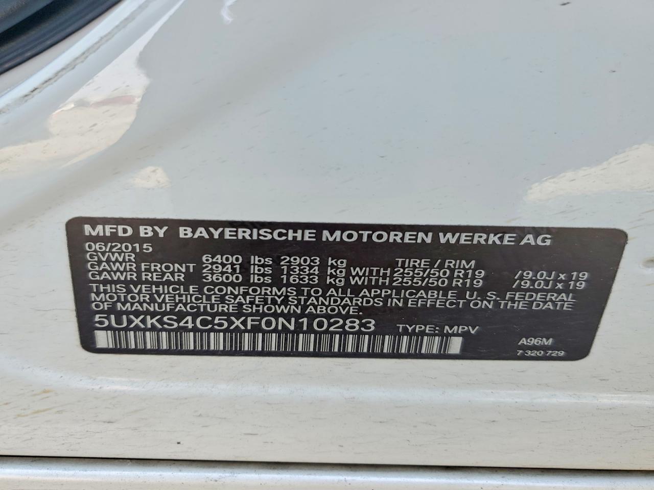 2015 BMW X5 xDrive35D - zdjęcie 13