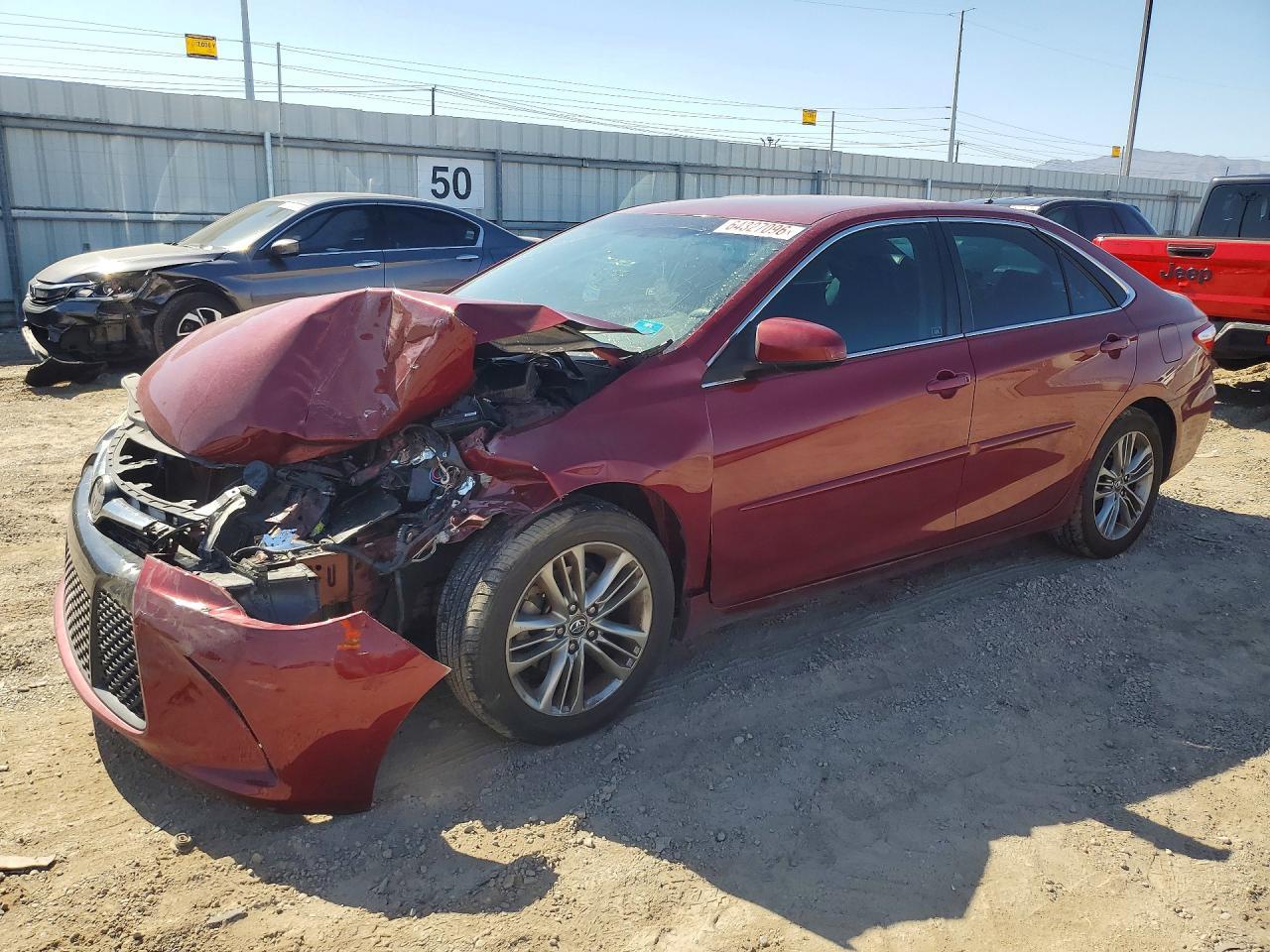 2017 Toyota Camry Se - zdjęcie główne