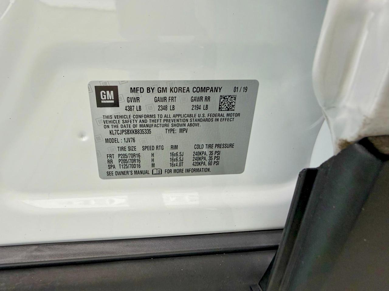 2019 Chevrolet Trax 1Lt - zdjęcie 10