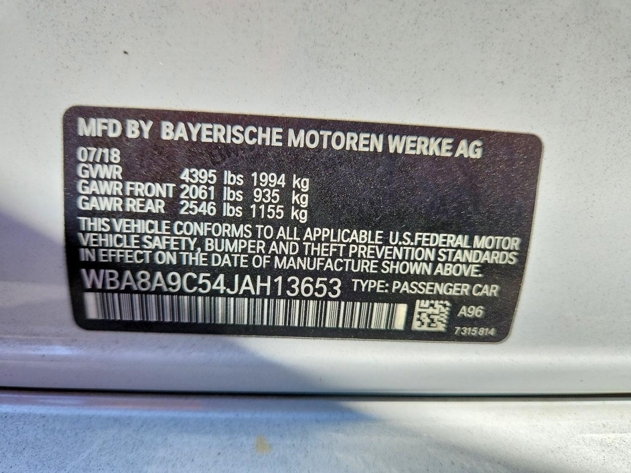 2018 BMW 320 I - zdjęcie 13