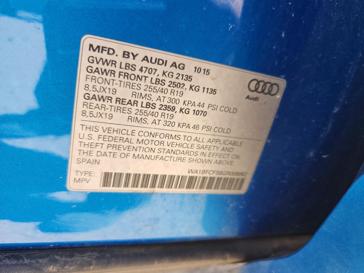 2016 Audi Q3 Premium Plus - zdjęcie 13