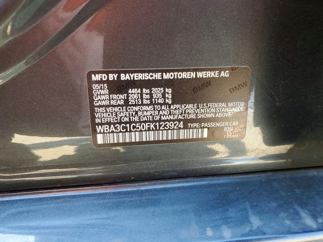 2015 BMW 328 I Sulev - zdjęcie 13