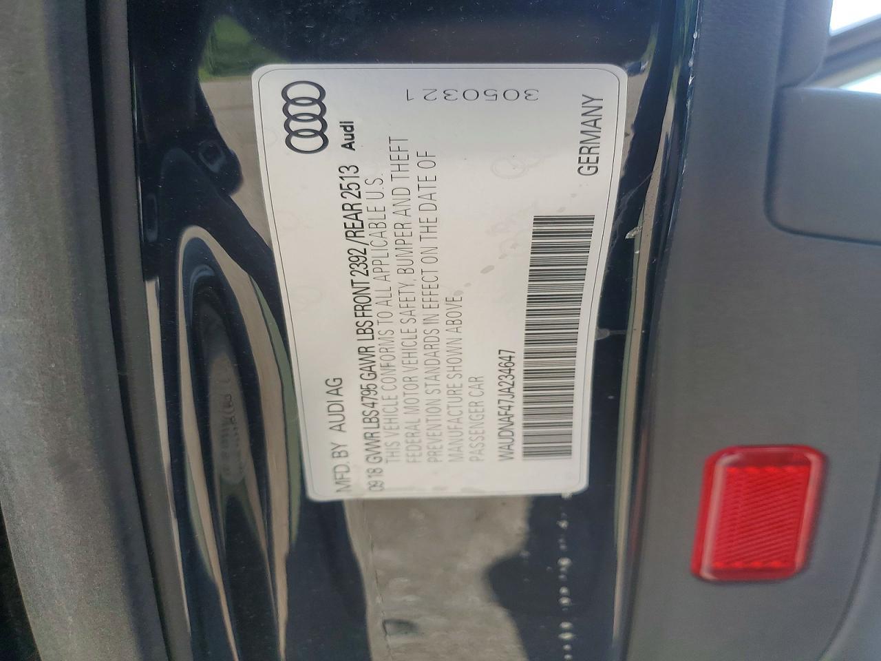 2018 Audi A4 Premium - zdjęcie 12