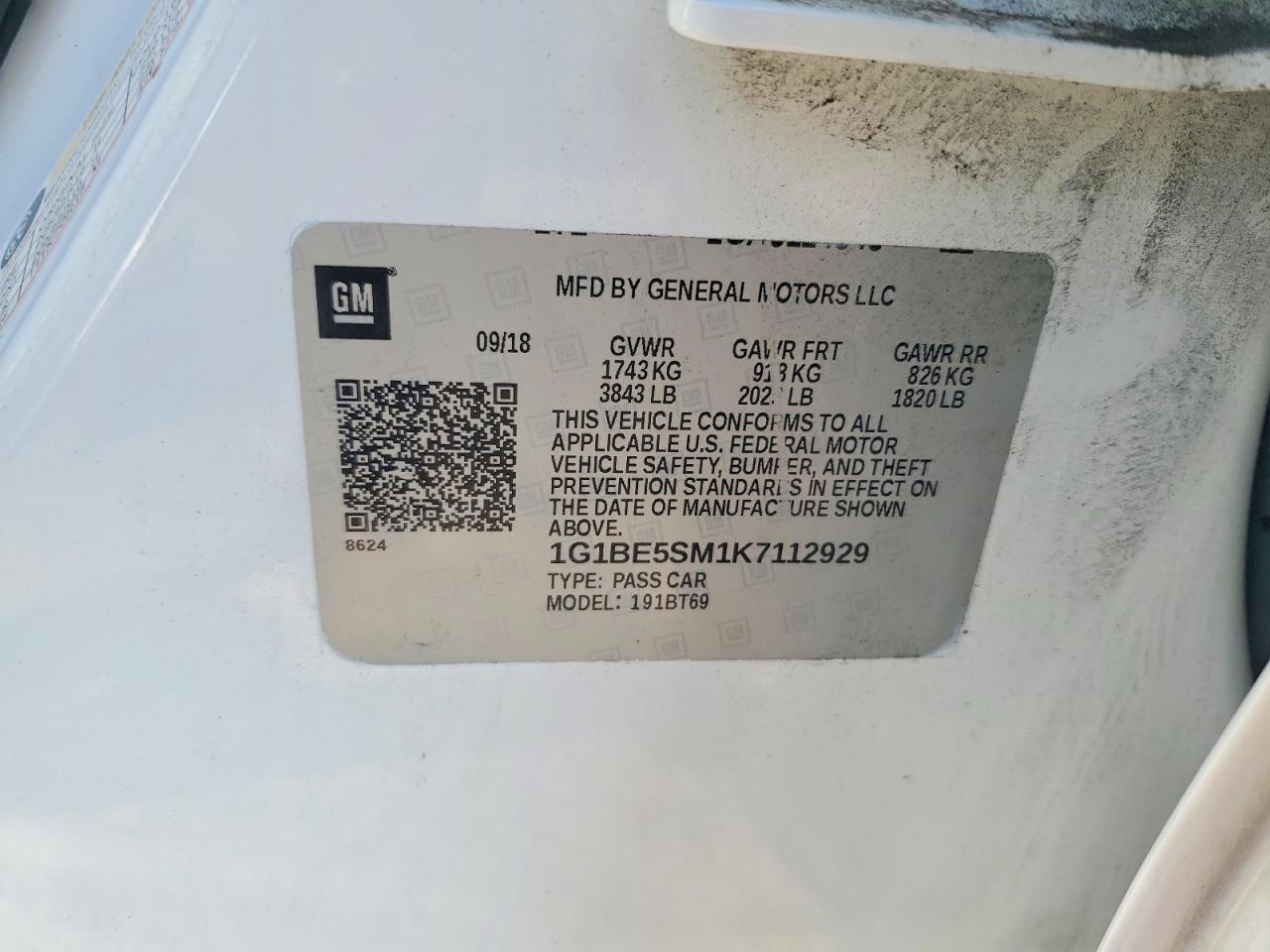 2019 Chevrolet Cruze Lt - zdjęcie 13