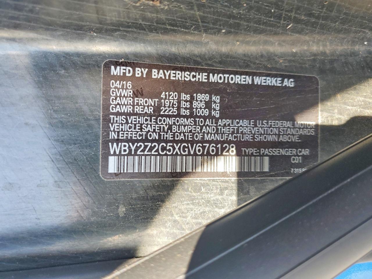 2016 BMW I8 - zdjęcie 12