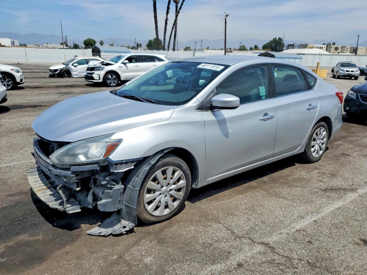 2017 Nissan Sentra Sv - zdjęcie główne