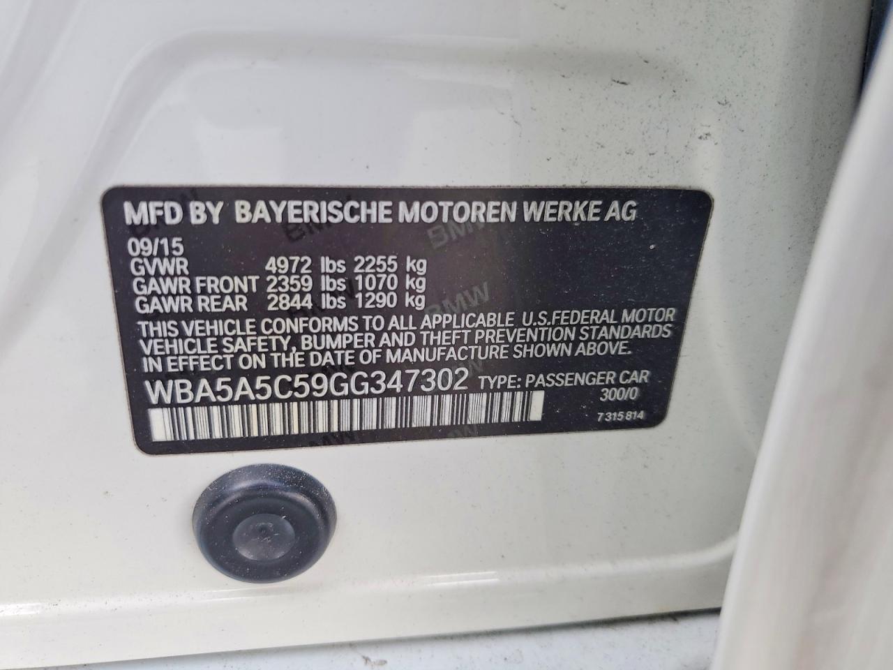 2016 BMW 528 I - zdjęcie 13
