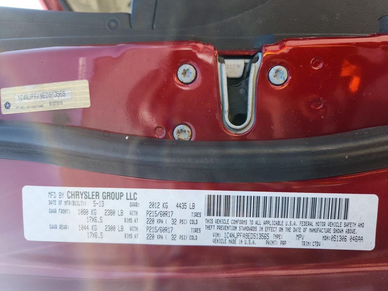 2014 Jeep Patriot Latitude - zdjęcie 13