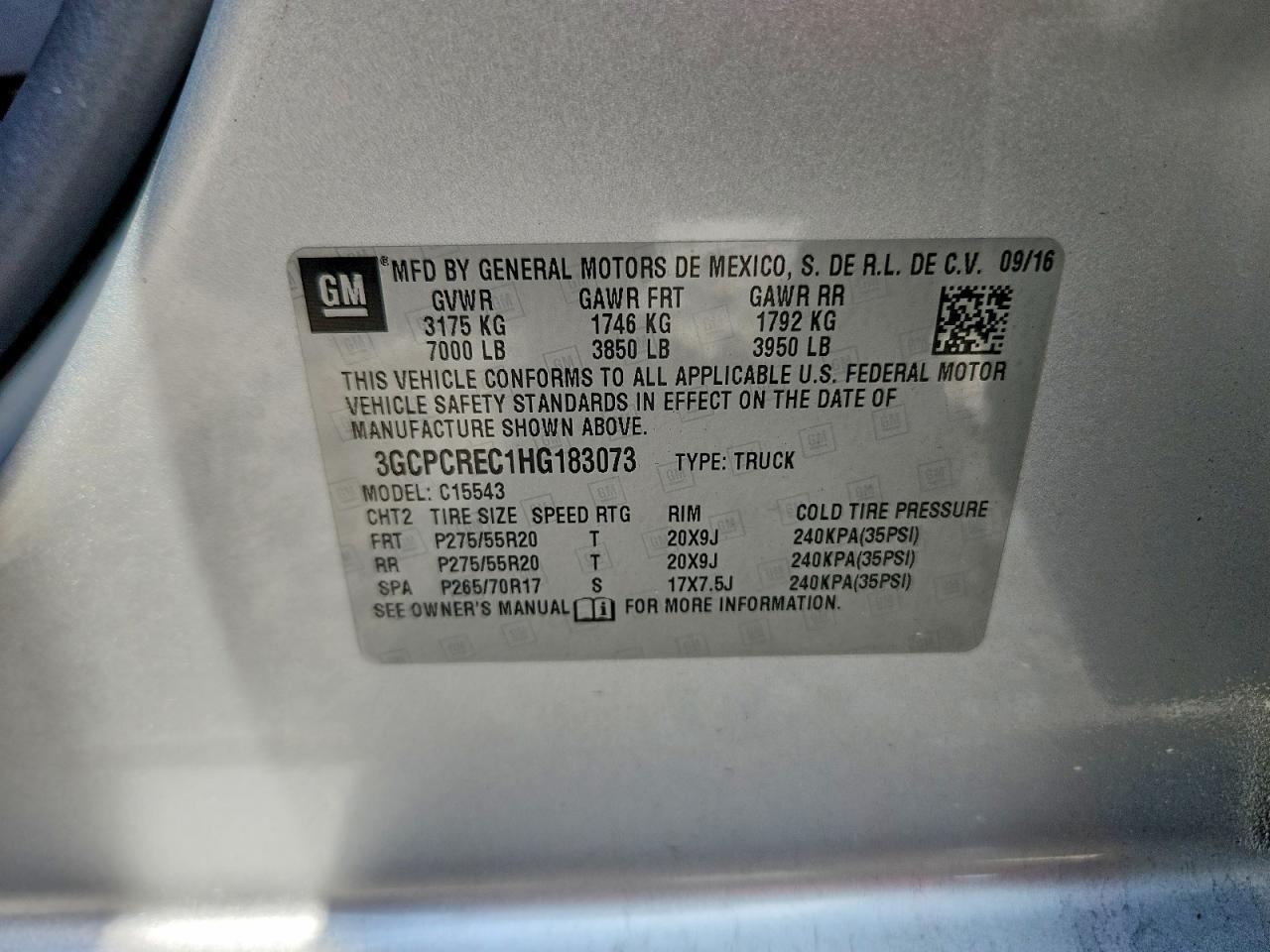 2017 Chevrolet Silverado C1500 Lt - zdjęcie 12