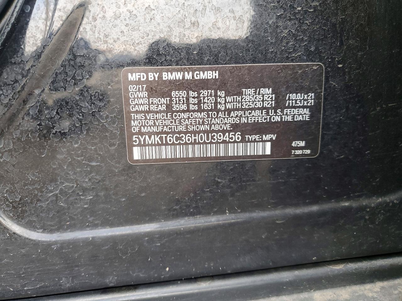 2017 BMW X5 M - zdjęcie 12