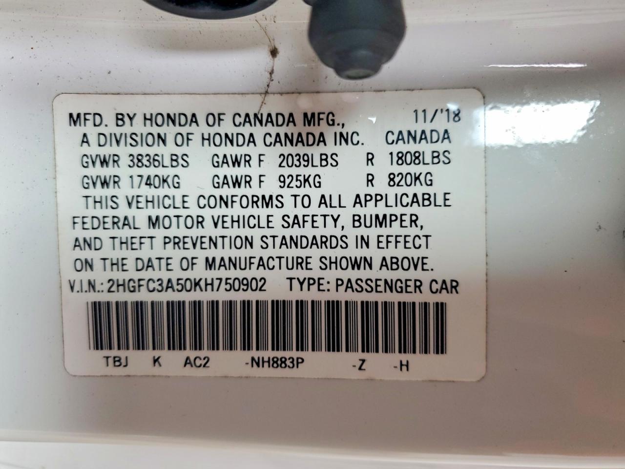 2019 Honda Civic Si - zdjęcie 13