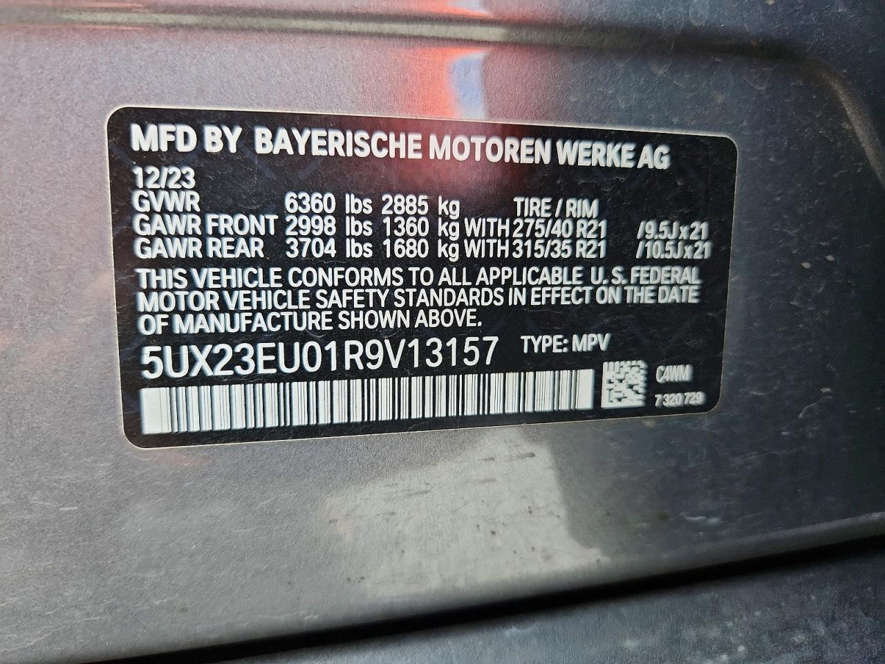 2024 BMW X5 xDrive40I - zdjęcie 14