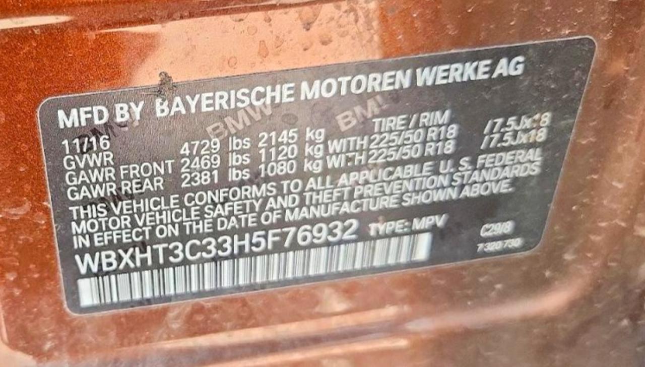2017 BMW X1 xDrive28I - zdjęcie 12