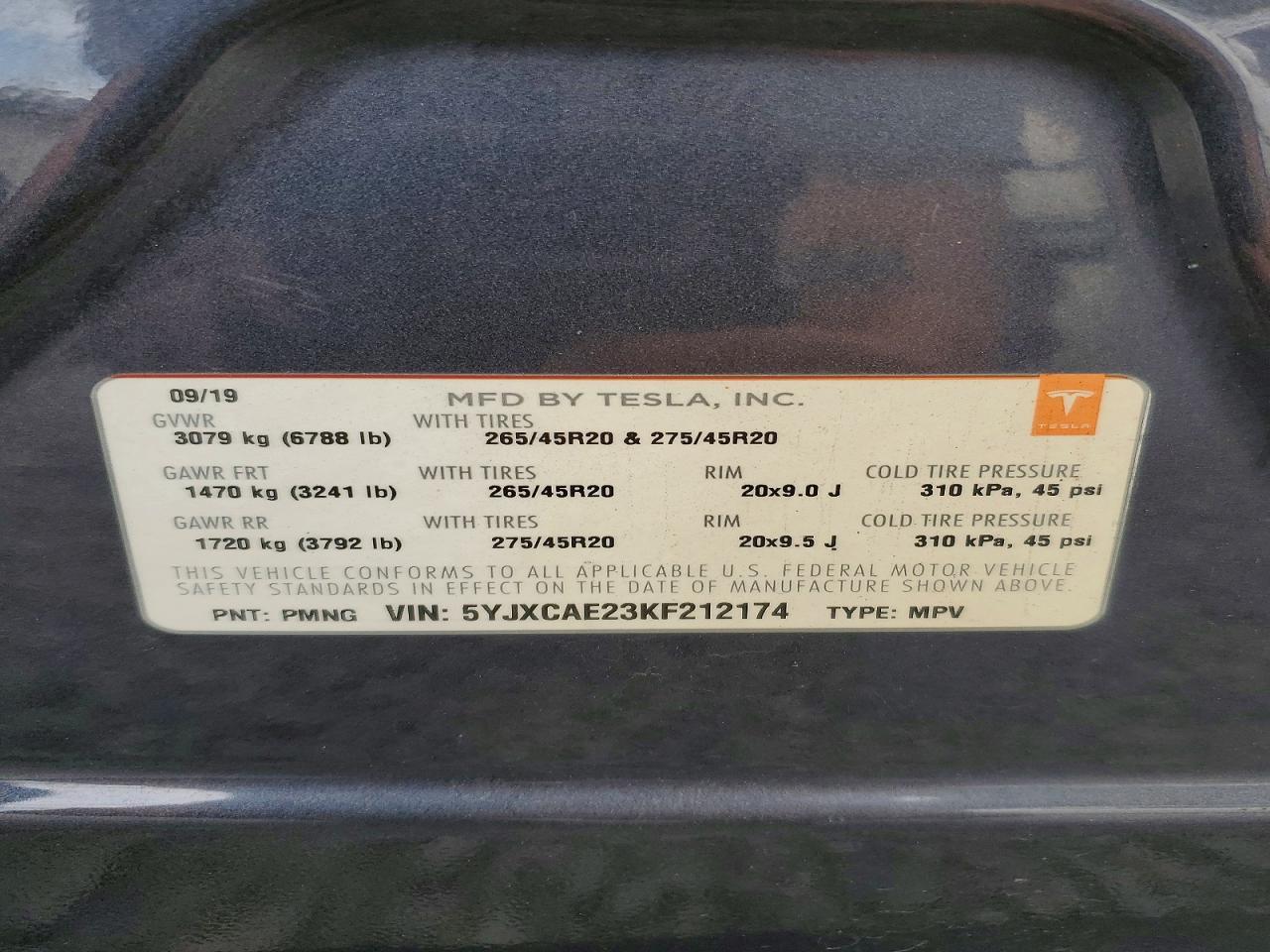 2019 Tesla Model X - zdjęcie 13