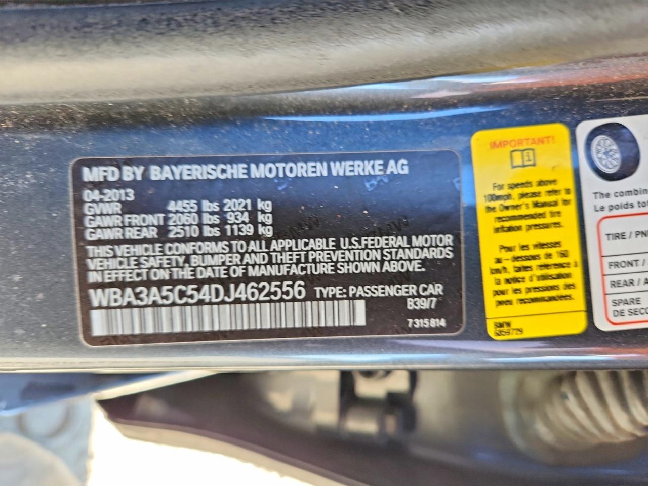 2013 BMW 328 I - zdjęcie 12