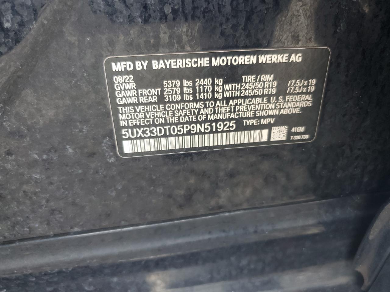 2023 BMW X4 xDrive30I - zdjęcie 13