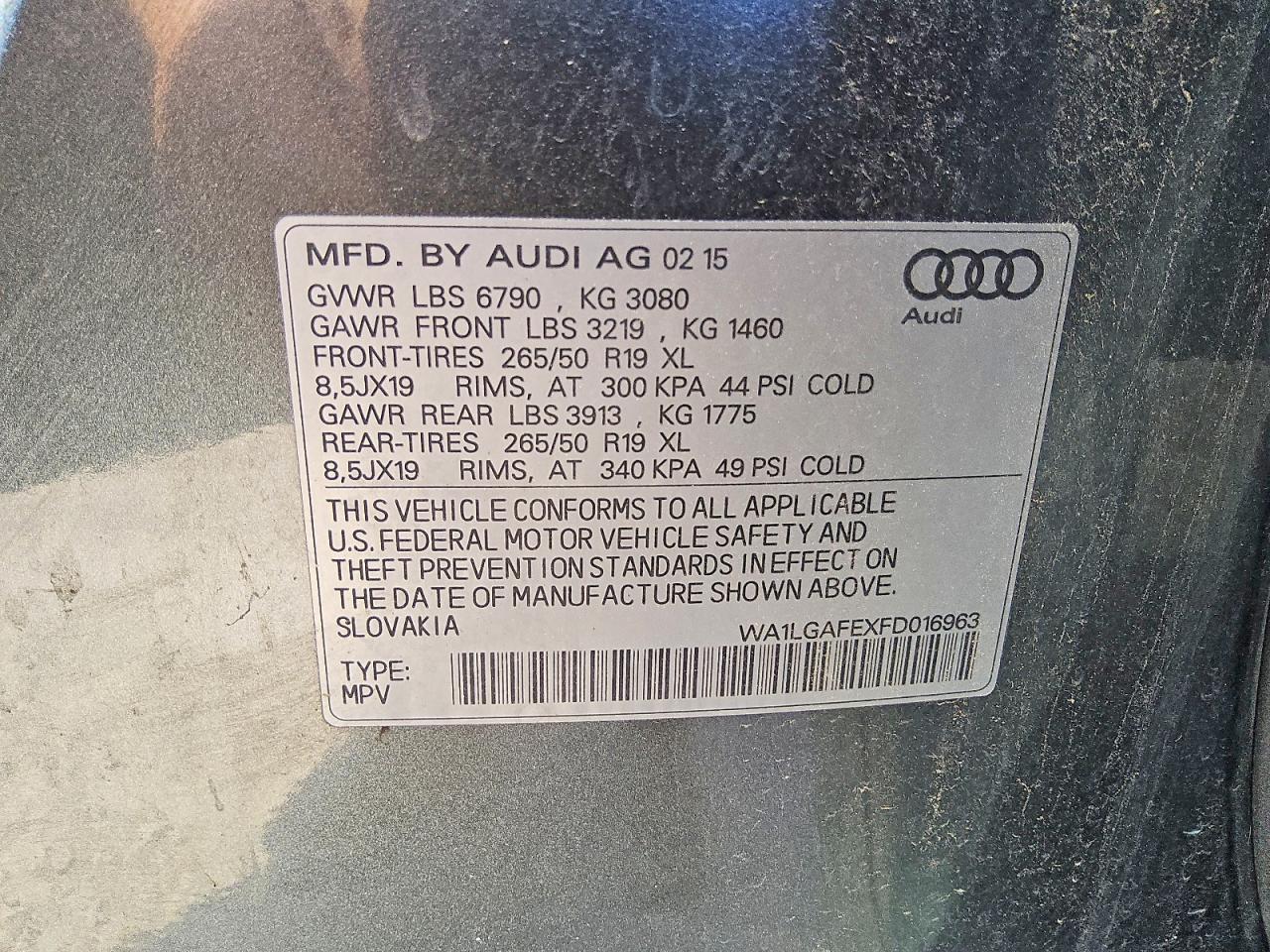 2015 Audi Q7 Premium Plus - zdjęcie 13