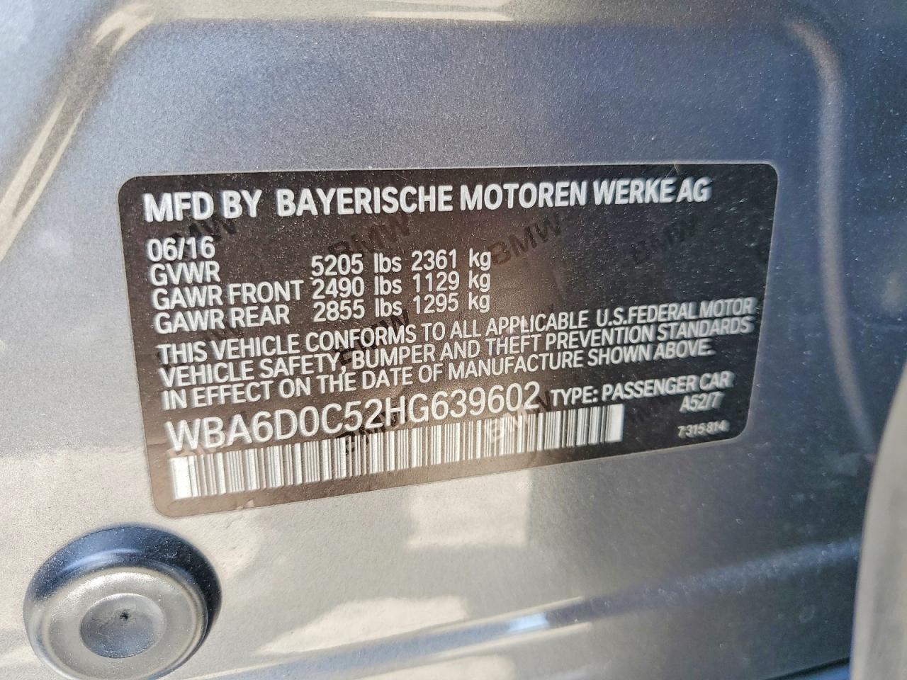 2017 BMW 640 I Gran Coupe - zdjęcie 12