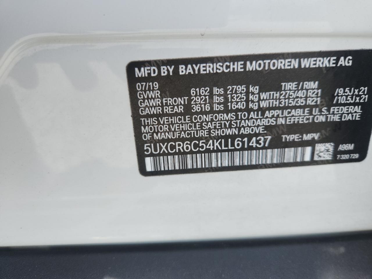 2019 BMW X5 xDrive40I - zdjęcie 13