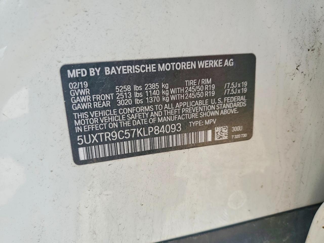 2019 BMW X3 xDrive30I - zdjęcie 13
