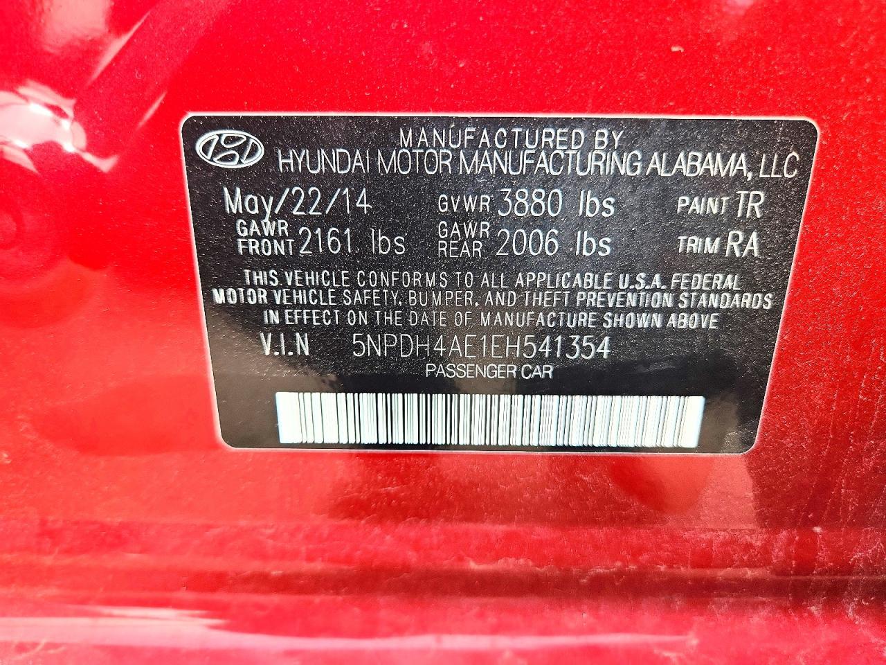 2014 Hyundai Elantra Se - zdjęcie 13