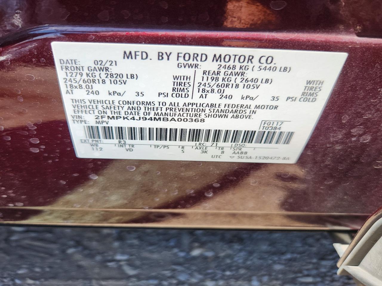 2021 Ford Edge Sel - zdjęcie 13