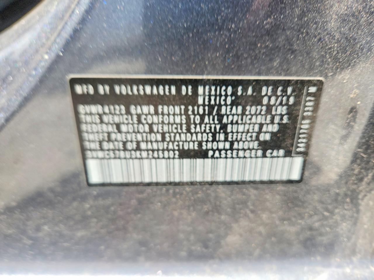 2019 Volkswagen Jetta S - zdjęcie 12