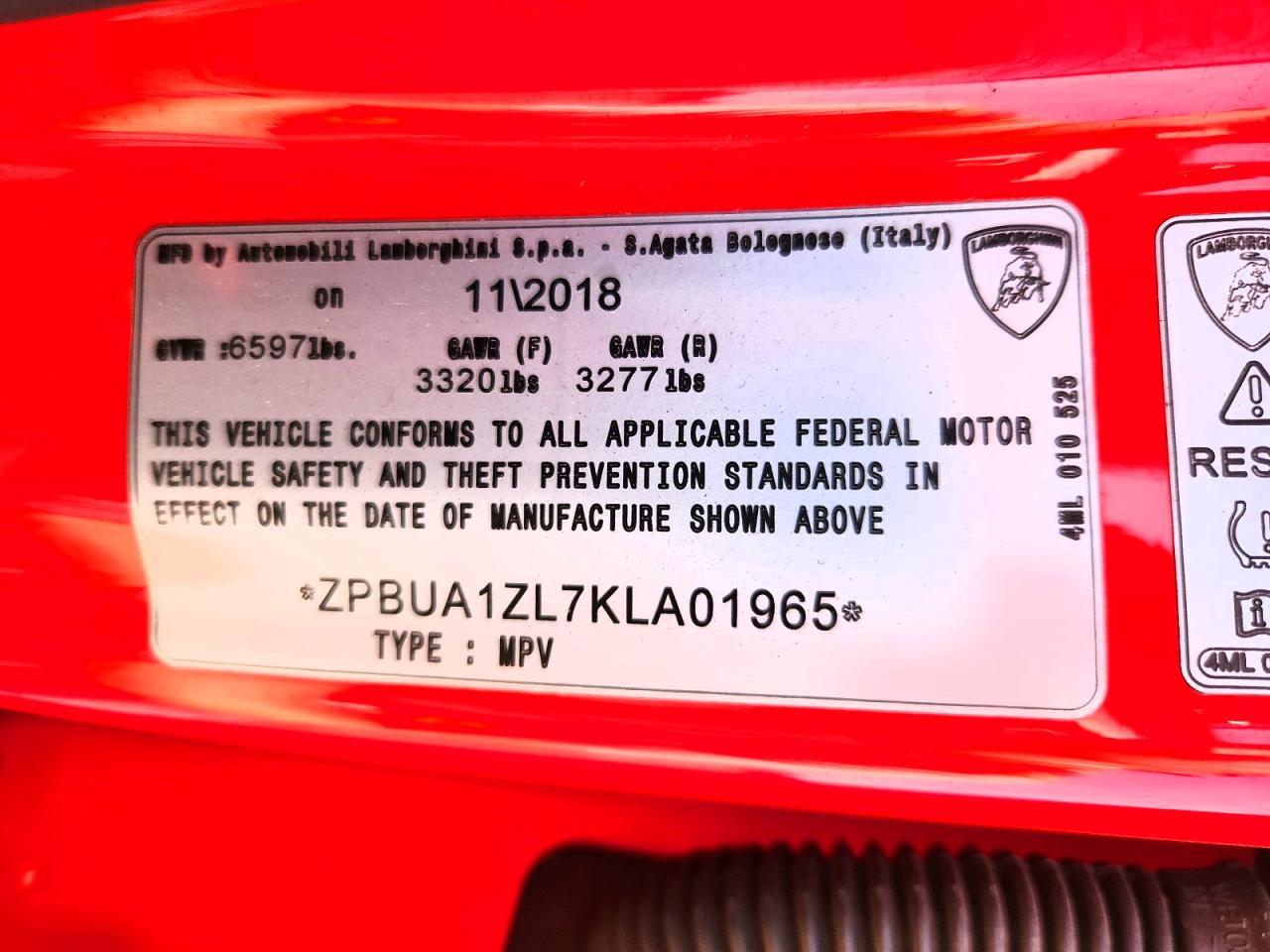 2019 Lamborghini Urus - zdjęcie 14