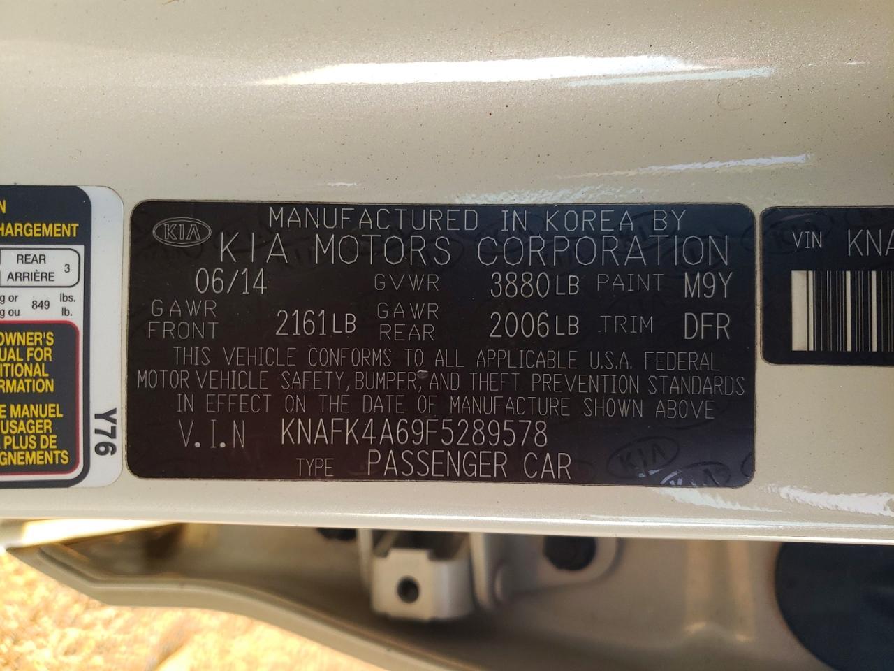 2015 Kia Forte Lx - zdjęcie 12