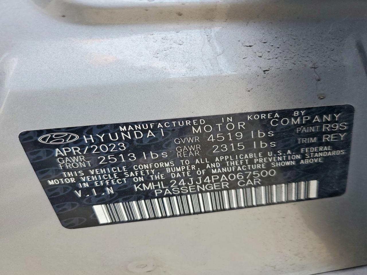 2023 Hyundai Sonata Hybrid Blue - zdjęcie 12