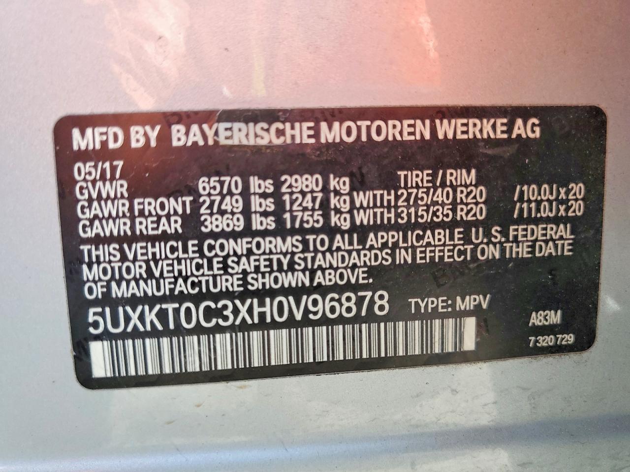 2017 BMW X5 Xdr40E - zdjęcie 13