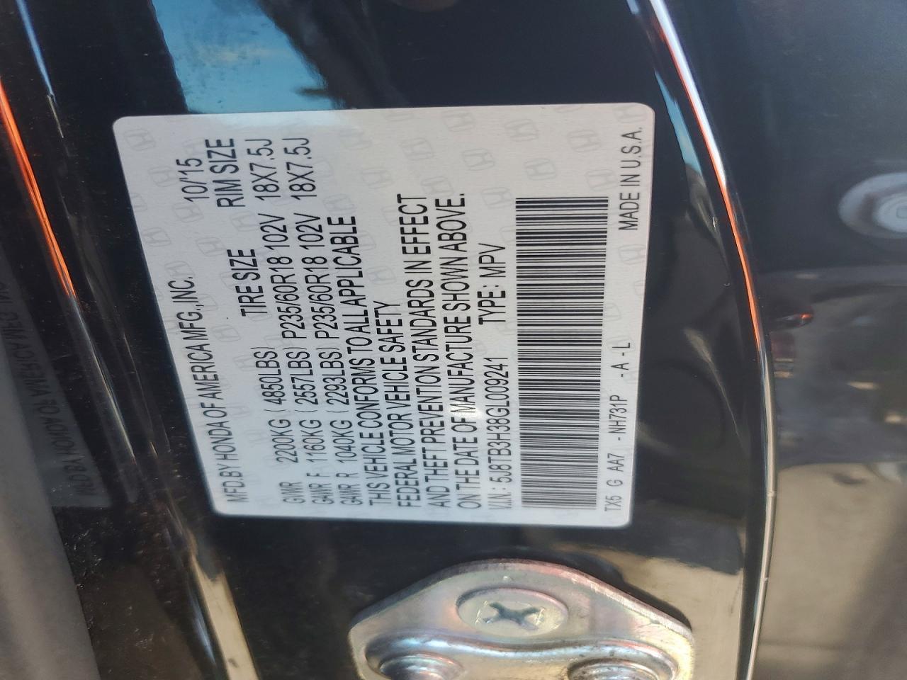 2016 Acura Rdx - zdjęcie 12