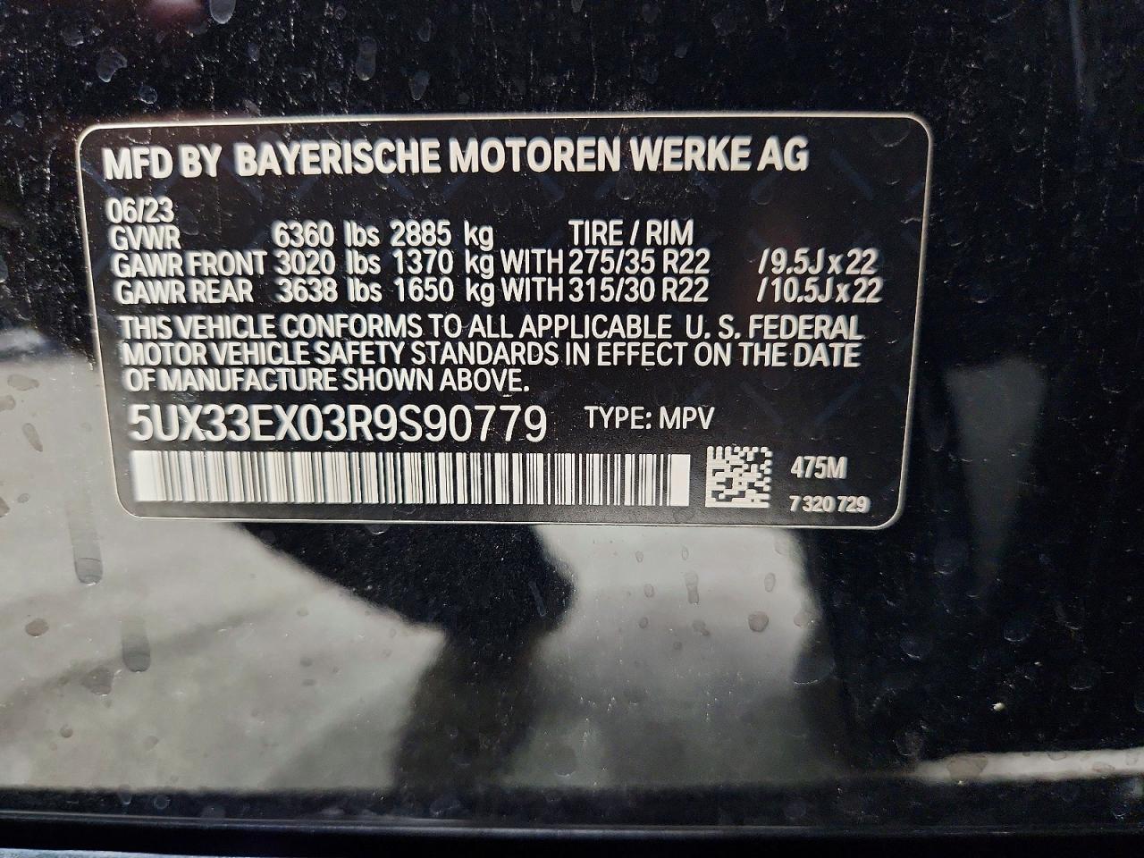 2024 BMW X6 xDrive40I - zdjęcie 13