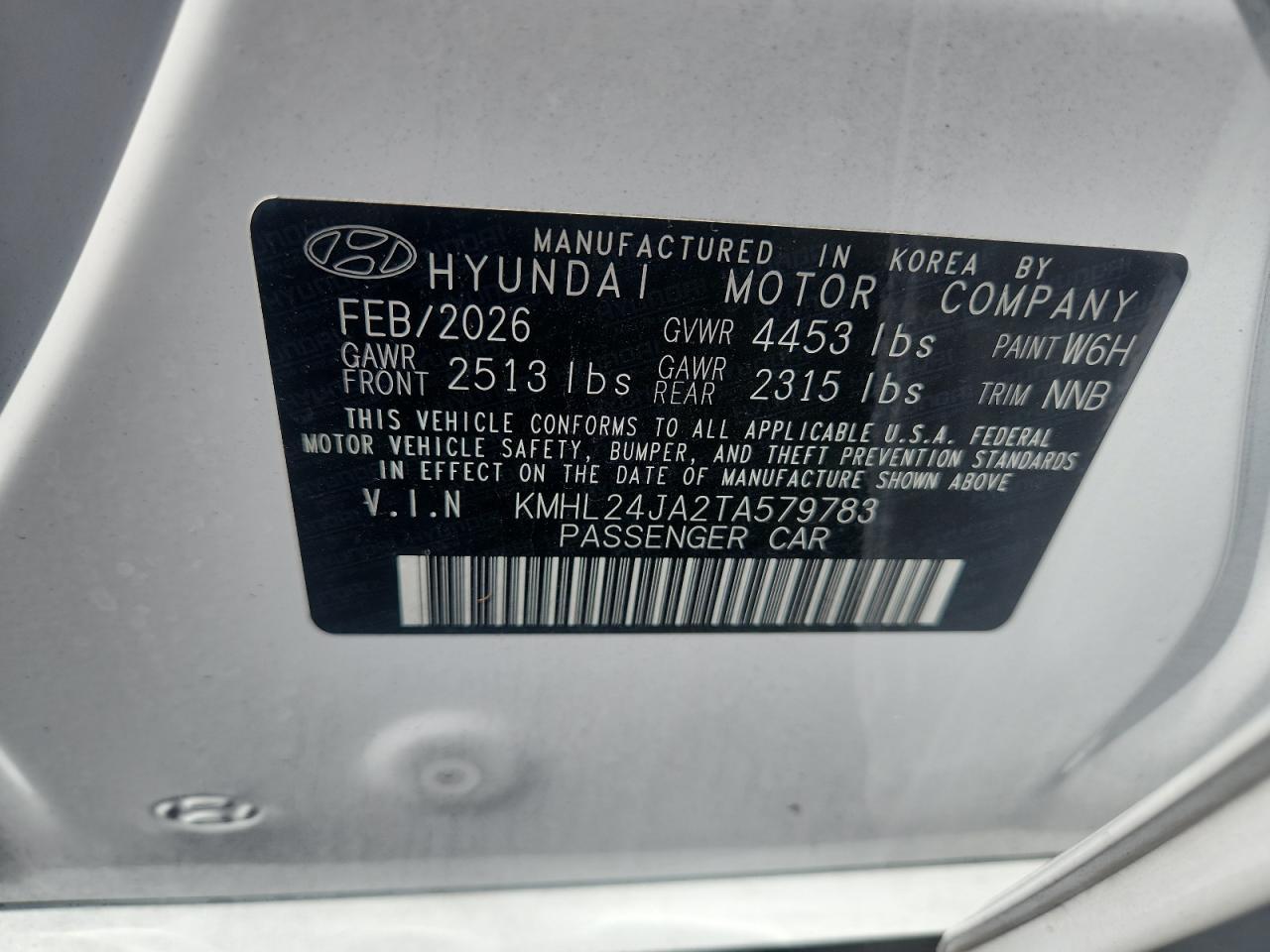 2026 Hyundai Sonata Se - zdjęcie 10