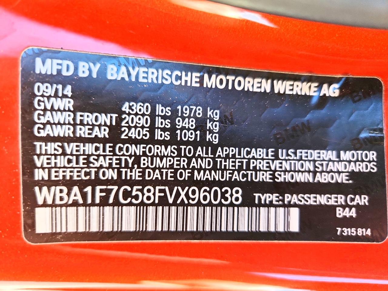 2015 BMW Seria 2 Coupe 228i - zdjęcie 12