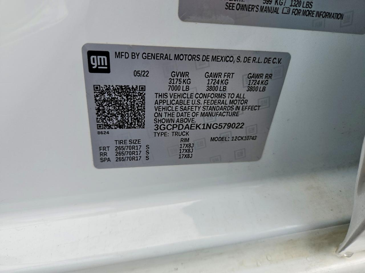 2022 Chevrolet Silverado K1500 - zdjęcie 12