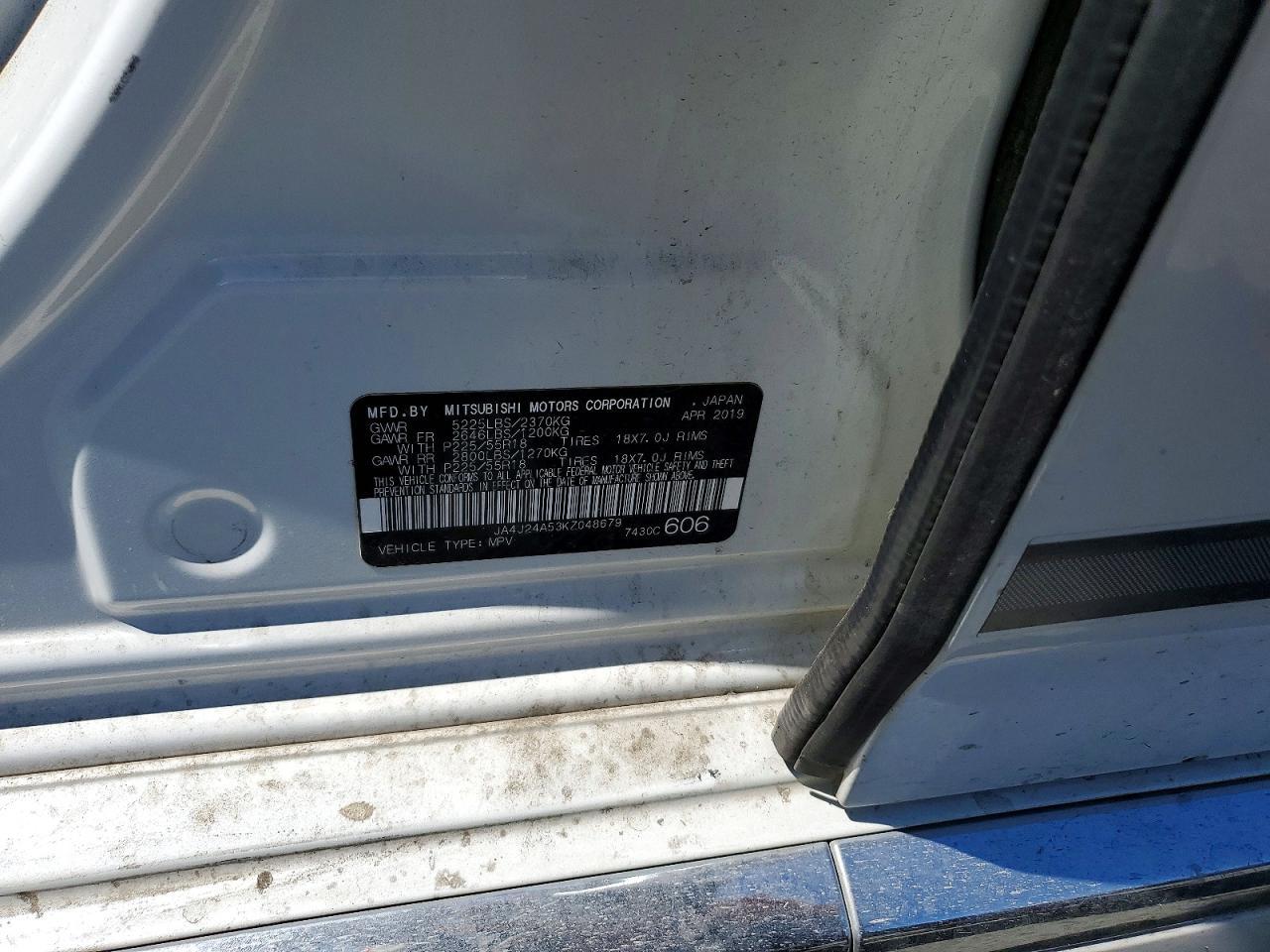 2019 Mitsubishi Outlander Sel - zdjęcie 12