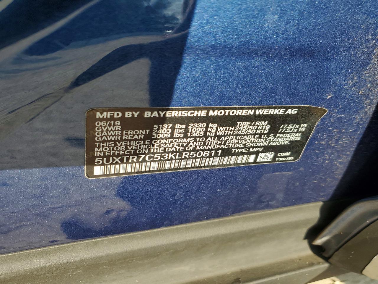 2019 BMW X3 Sdrive30I - zdjęcie 14