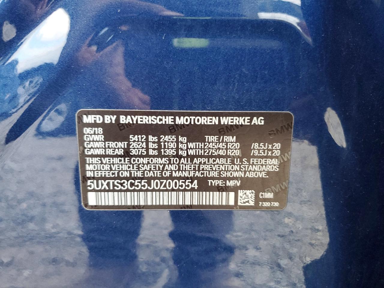 2018 BMW X3 xDrivem40I - zdjęcie 13