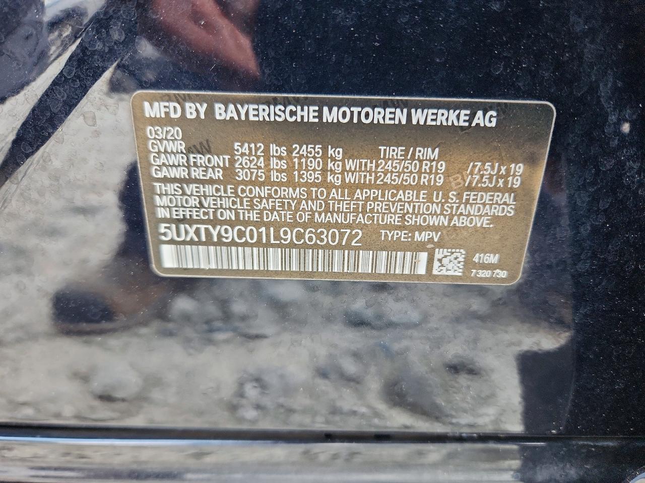 2020 BMW X3 xDrivem40I - zdjęcie 13