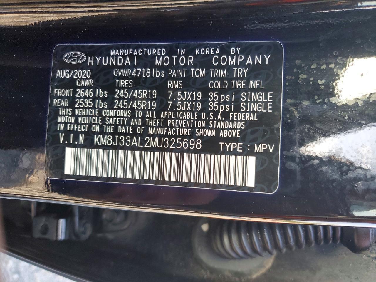 2021 Hyundai Tucson Sport - zdjęcie 13