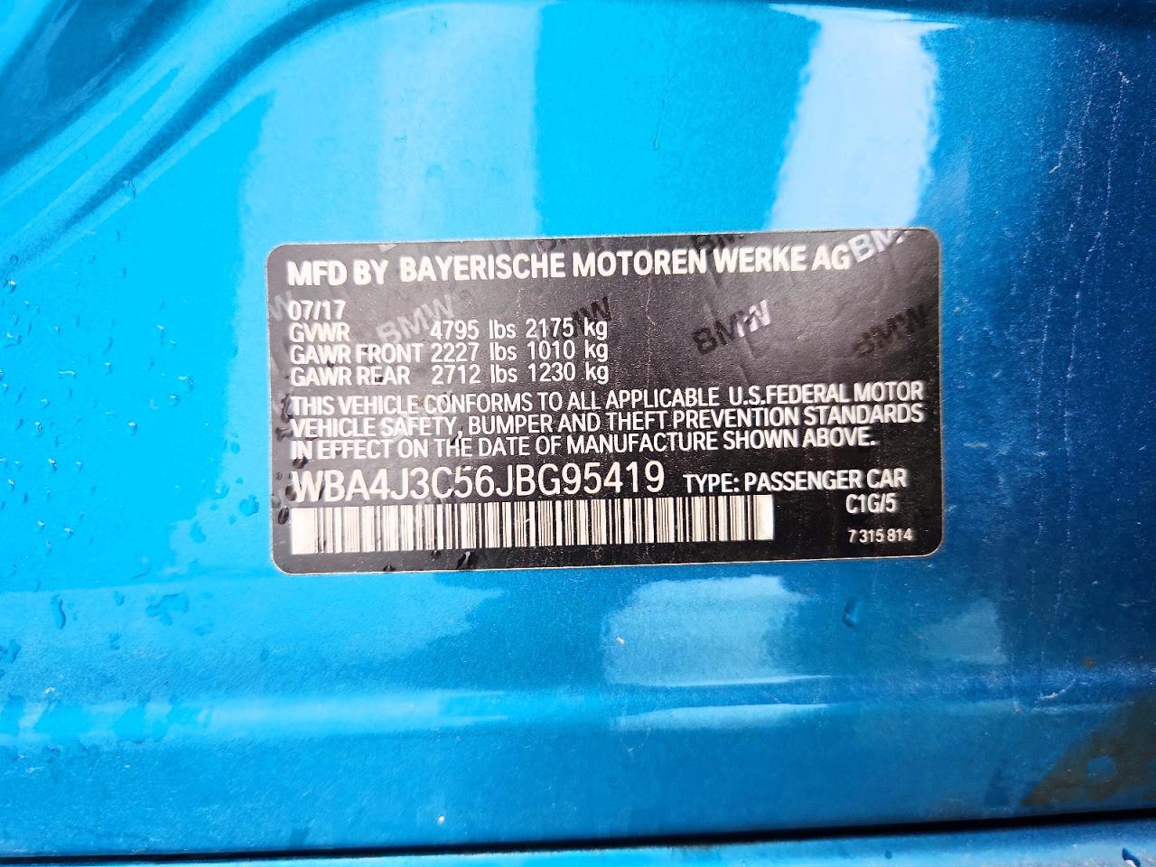 2018 BMW Seria 4 430i - zdjęcie 12