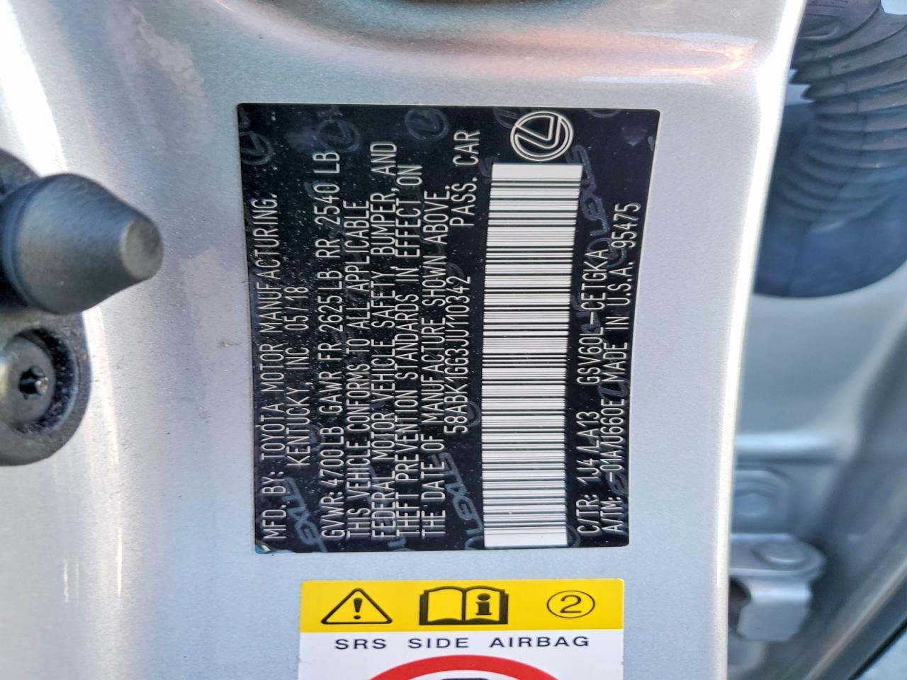 2018 Lexus Es 350 - zdjęcie 13